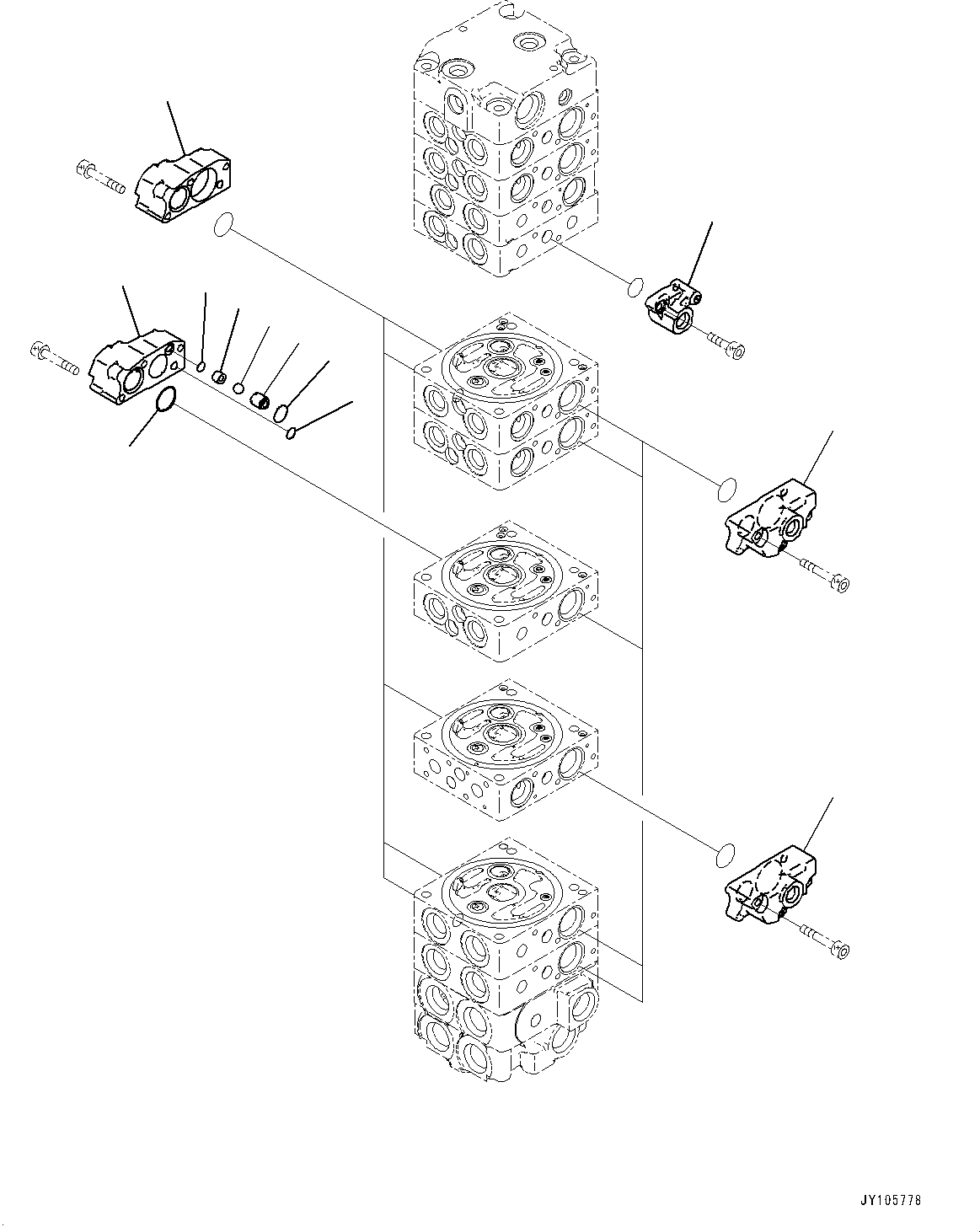 CASE, SUBASSEMBLY 723-11-04110 KOMATSU