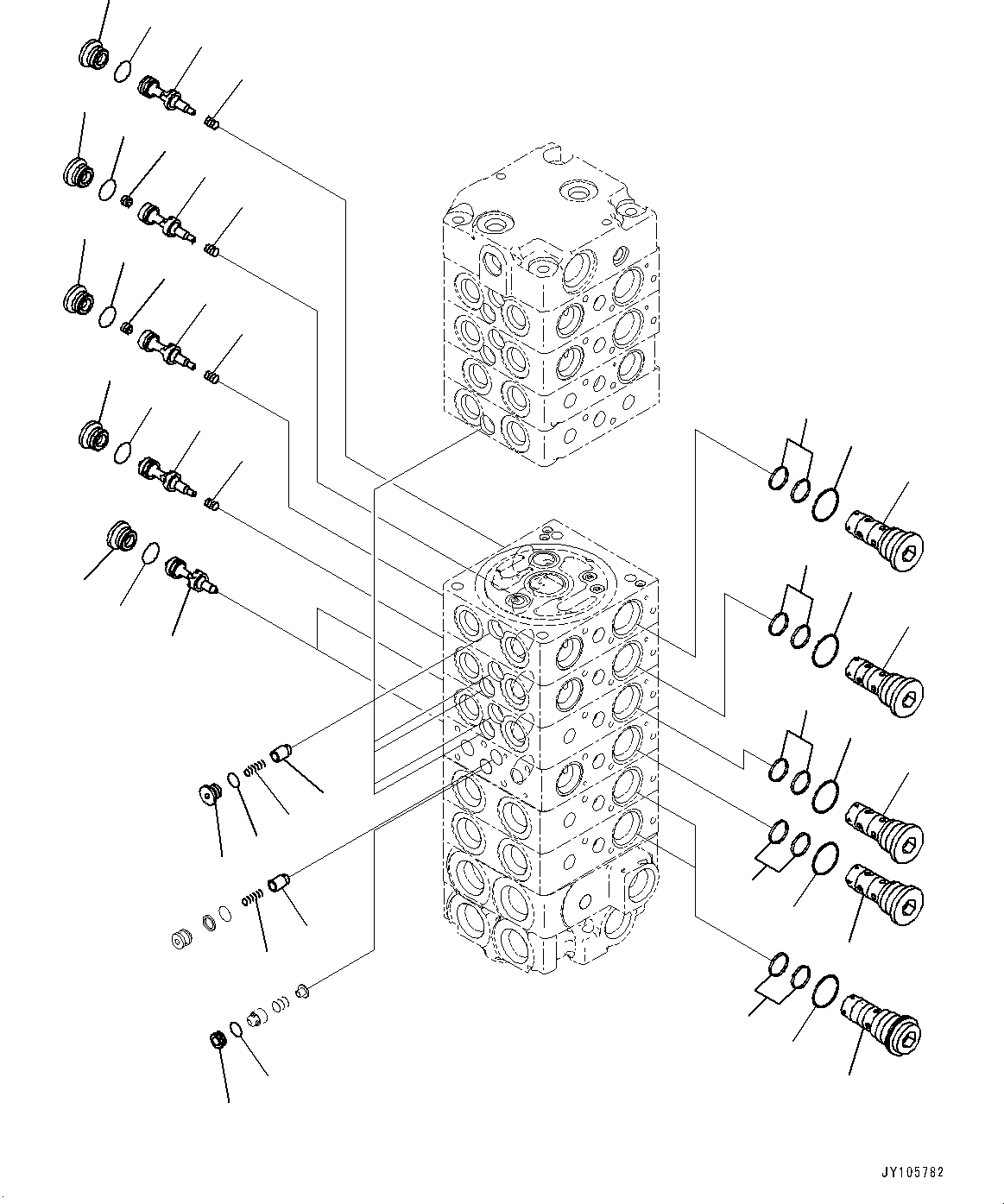 VALVE, SUBASSEMBLY 723-10-63100 KOMATSU