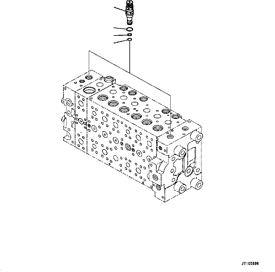 Предохранительный клапан 723-20-68600 KOMATSU