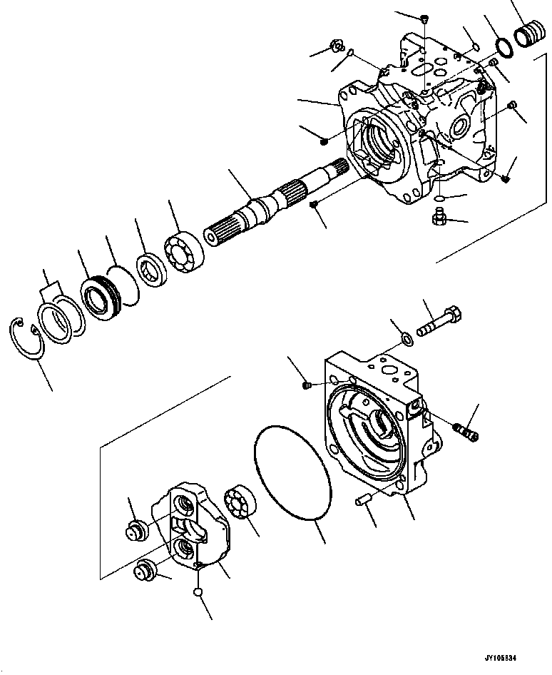 SECONDARY PUMP 708-1U-00330 KOMATSU