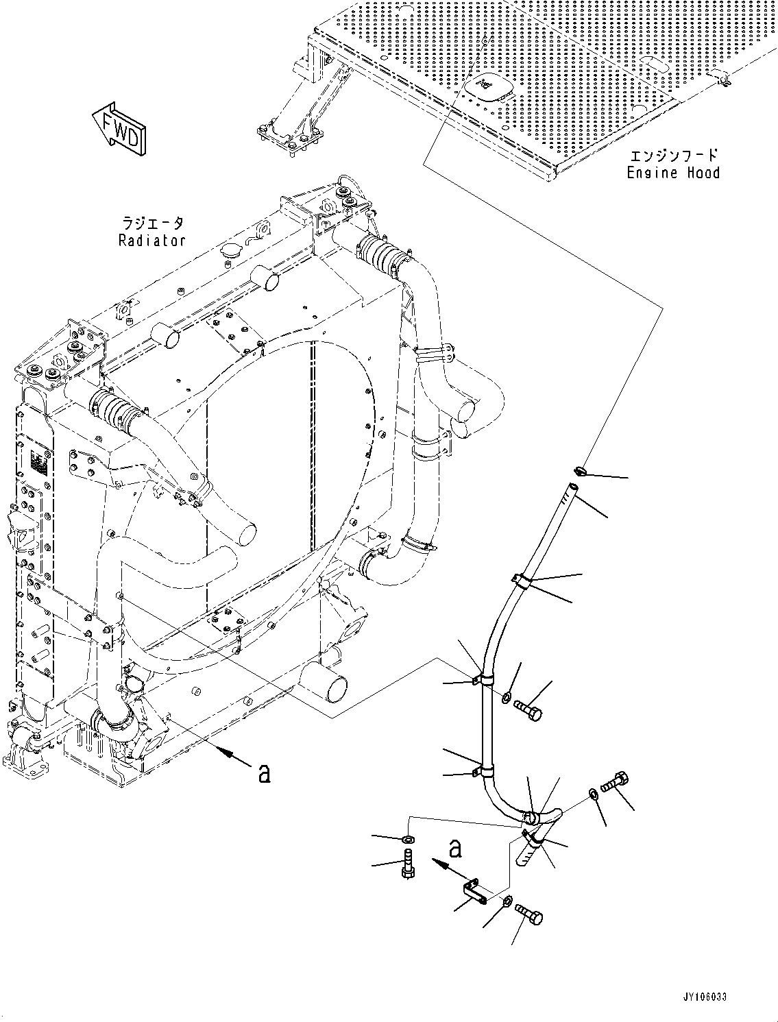 Шланг 07261-02624 KOMATSU