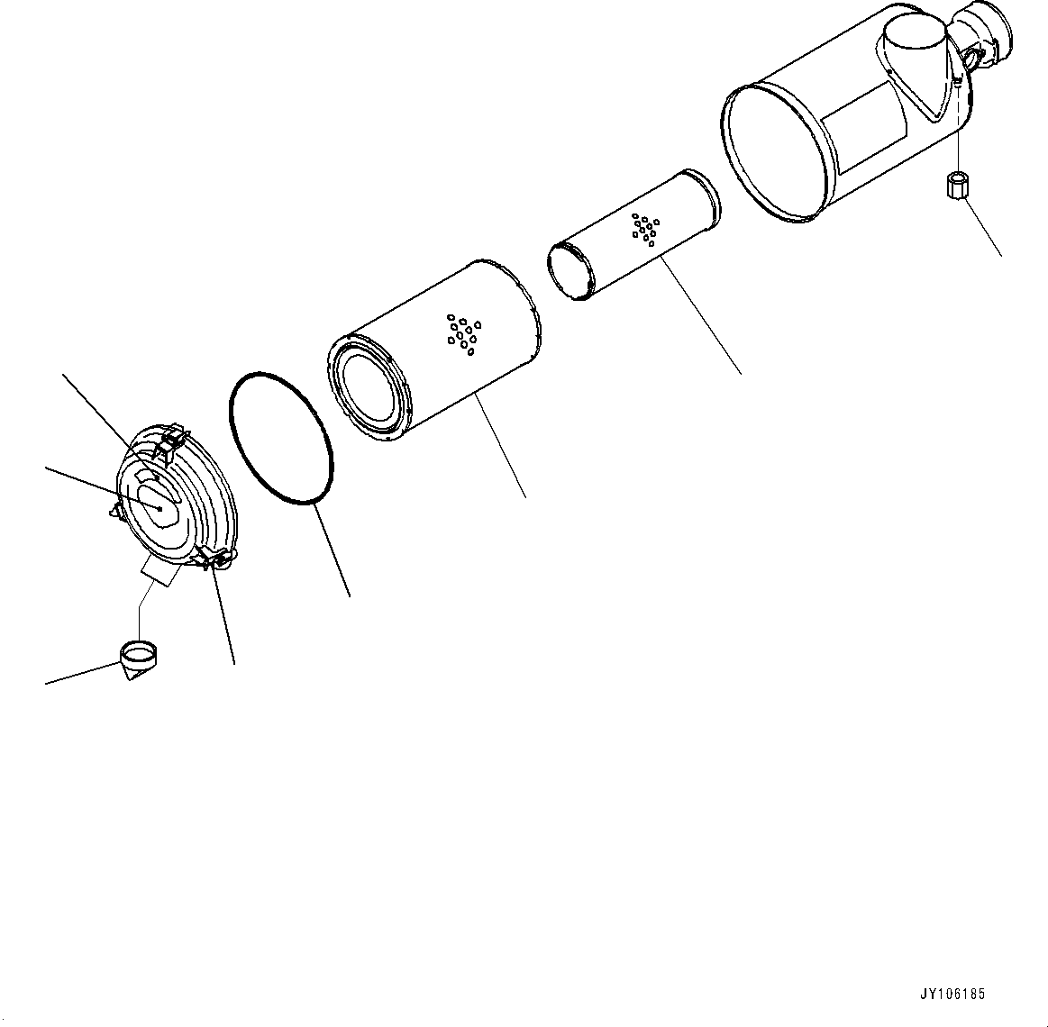 Air Cleaner 6753-81-7200 KOMATSU