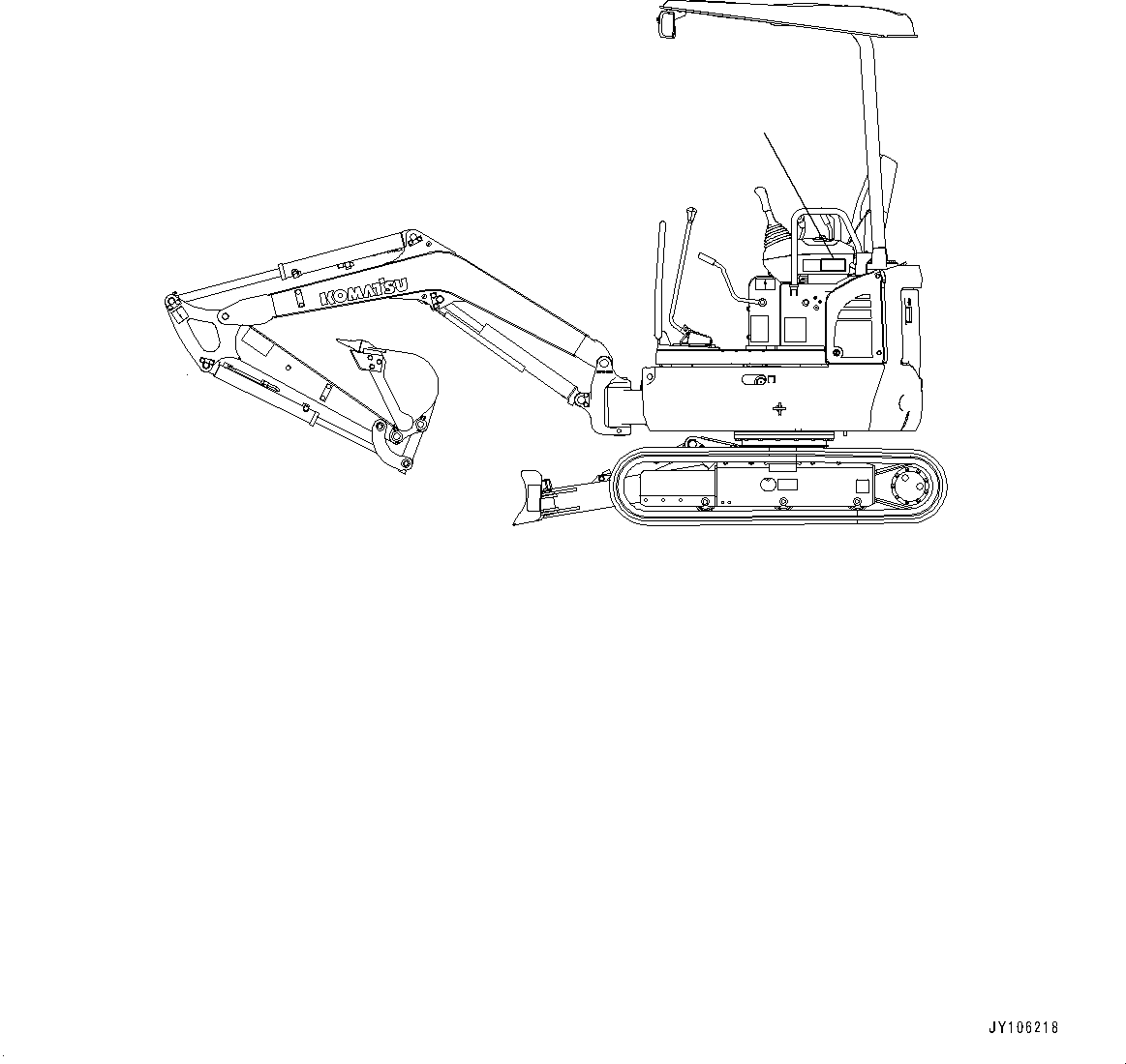 Plate, Rated Load 22J-98-35320 KOMATSU