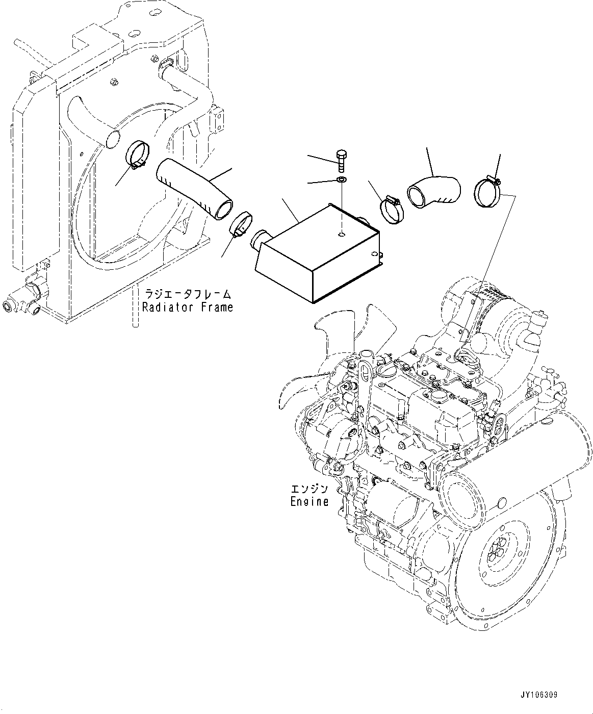 CHAMBER 2A1-01-51620 KOMATSU