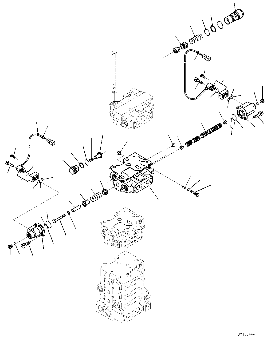 Клапан в сборе 723-61-27700 KOMATSU