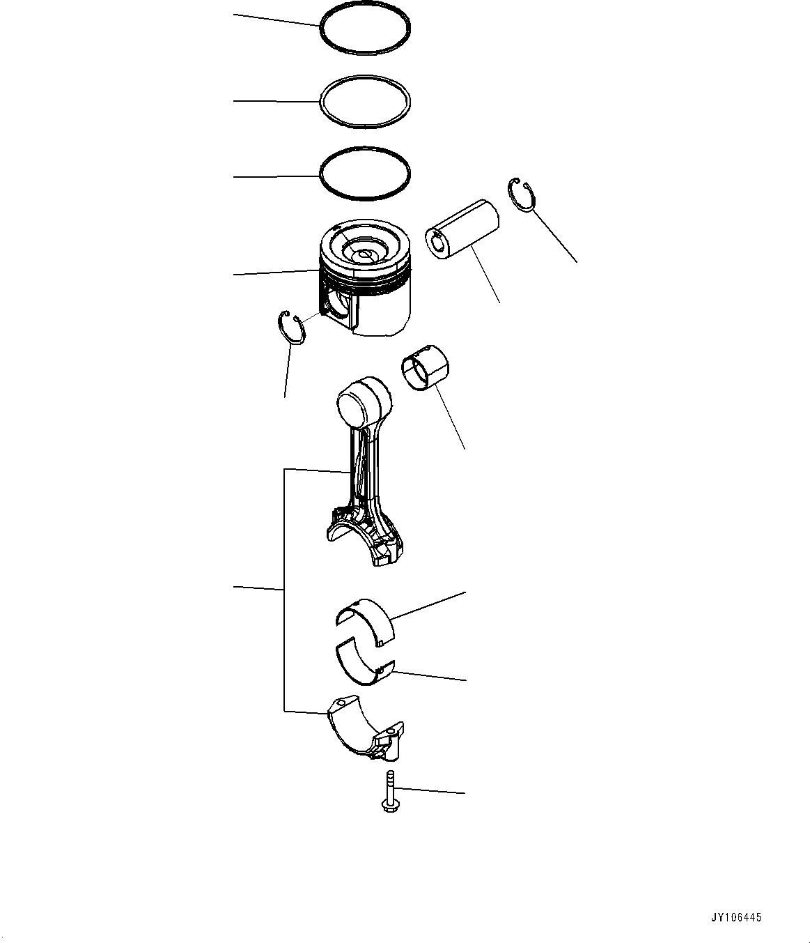 Connecting Rod Assembly 6401-31-3100 KOMATSU