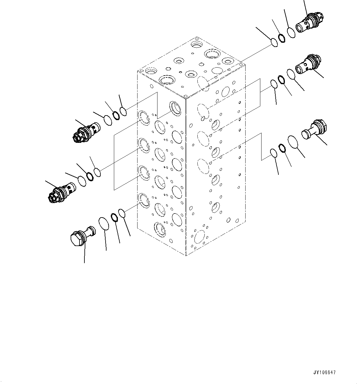 Пробка 709-56-13360 KOMATSU