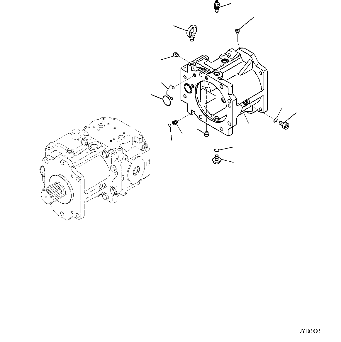 Корпус в сборе (708-2K-04520) KOMATSU