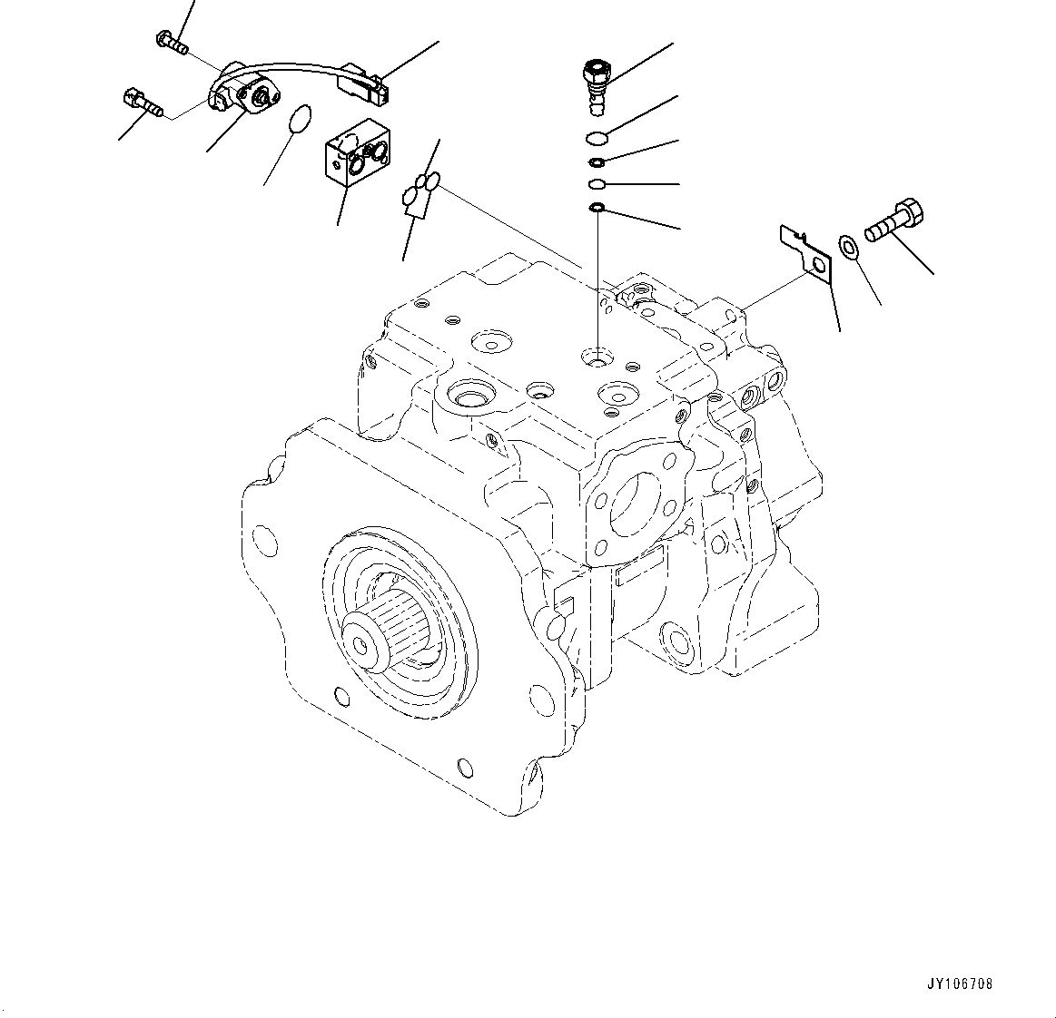Клапан пилотный (702-21-62900) KOMATSU
