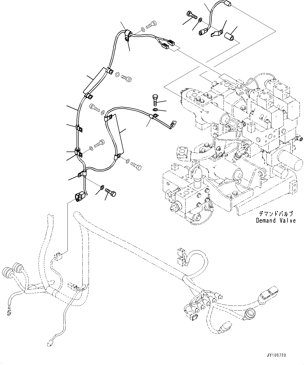 Жгут проводов 561-86-94231 KOMATSU