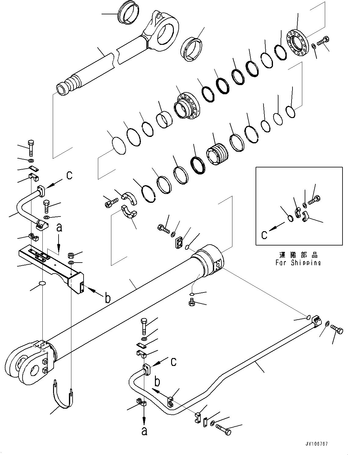 Уплотнительное кольцо (ремкомплект K05) 07000-B5145 KOMATSU