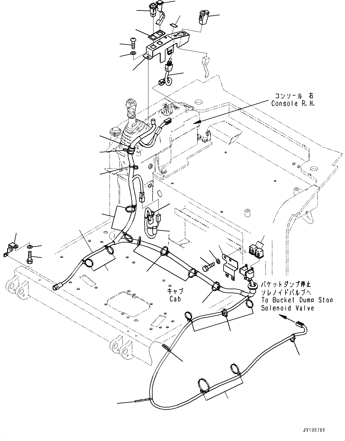 Жгут проводов 22M-54-54570 KOMATSU