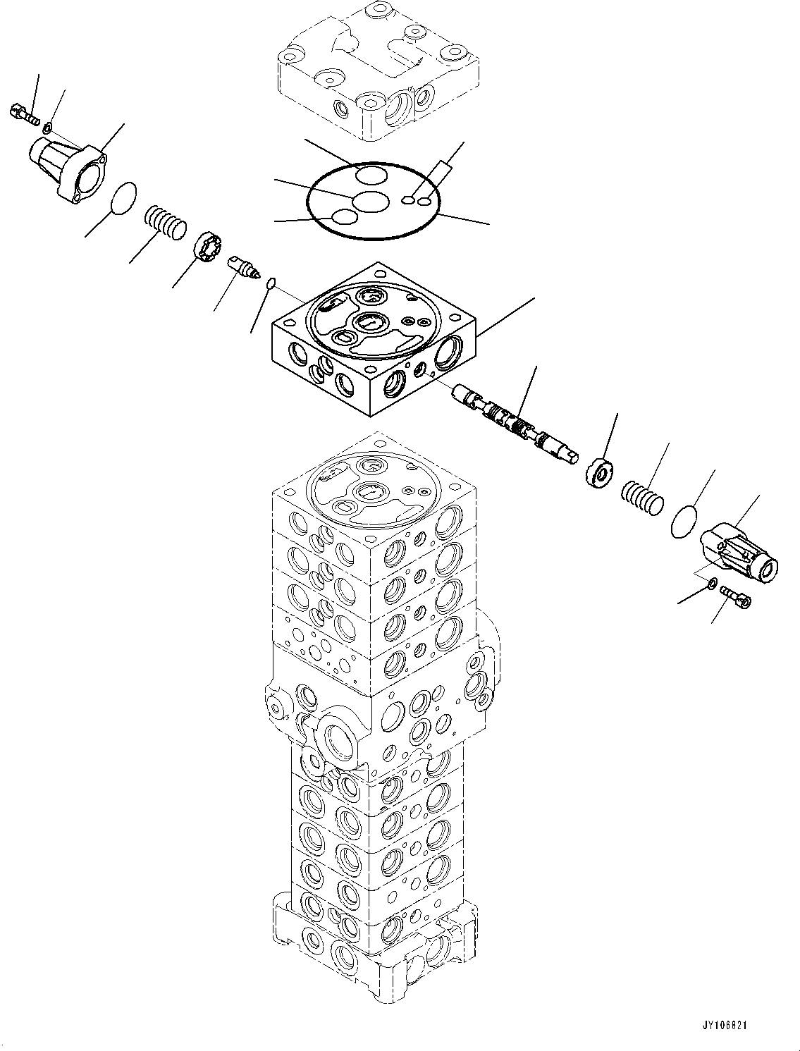 VALVE, SUBASSEMBLY 723-21-23200 KOMATSU