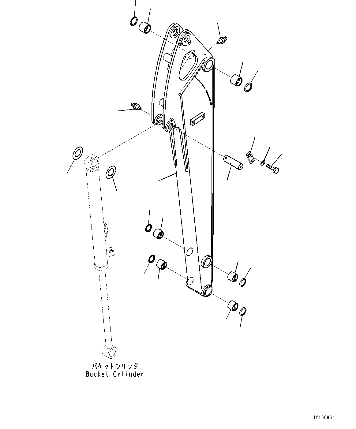 ARM, ASSEMBLY 22K-943-0010 KOMATSU