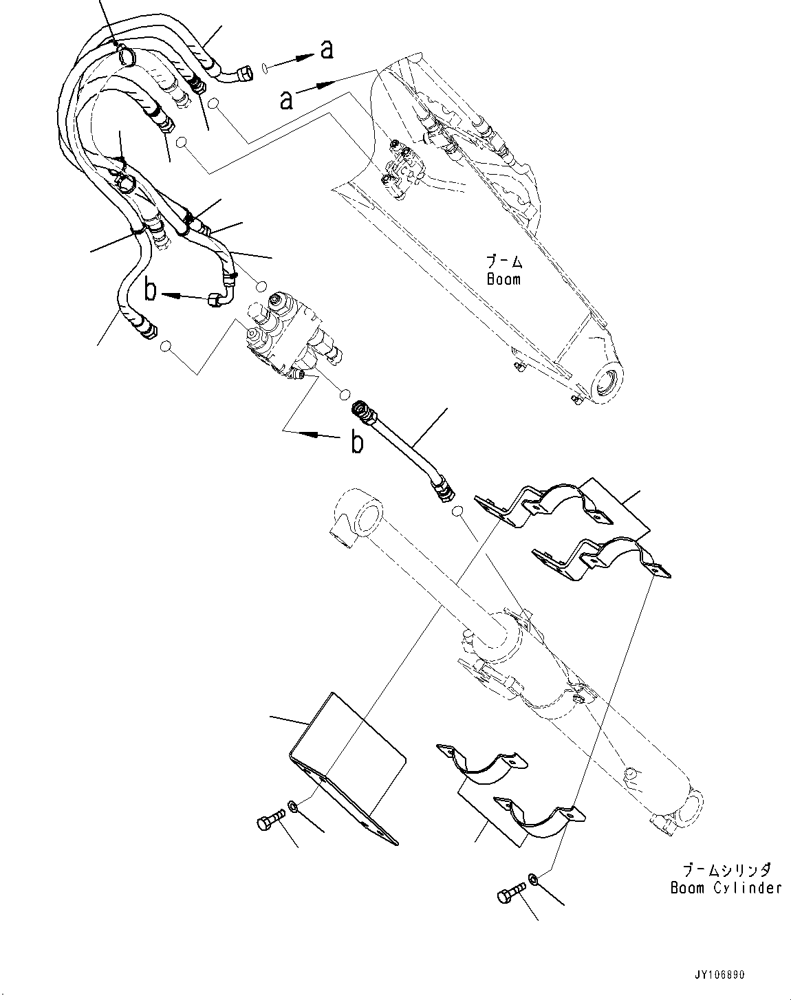 Кронштейн 2A1-70-53760 KOMATSU