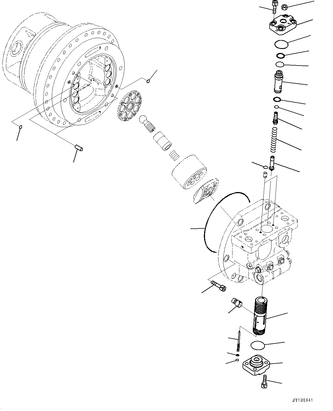 болт (01252-92465) KOMATSU