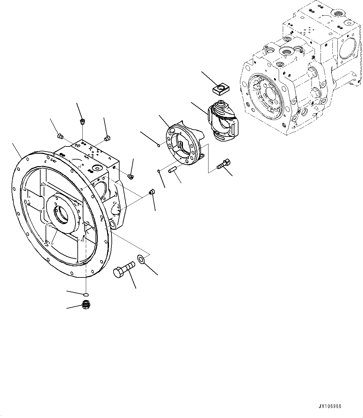 Case Assembly, Front (720-2H-04110) KOMATSU