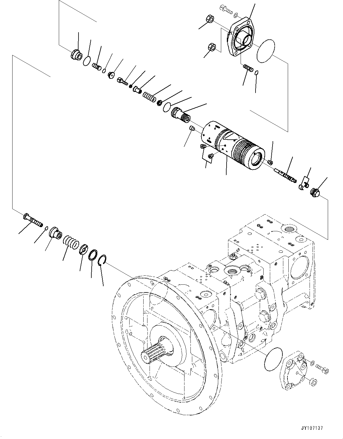 Поршень в сборе (720-2H-03120) KOMATSU