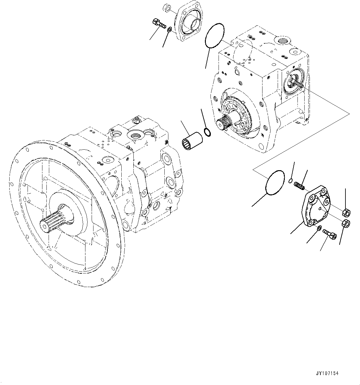 Кольцо (720-2H-12140) KOMATSU