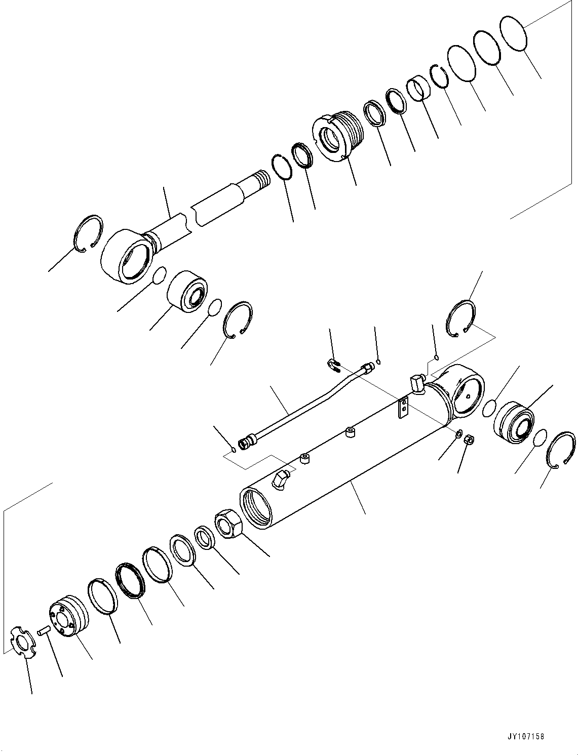 Цилиндр 707-11-11J90 KOMATSU
