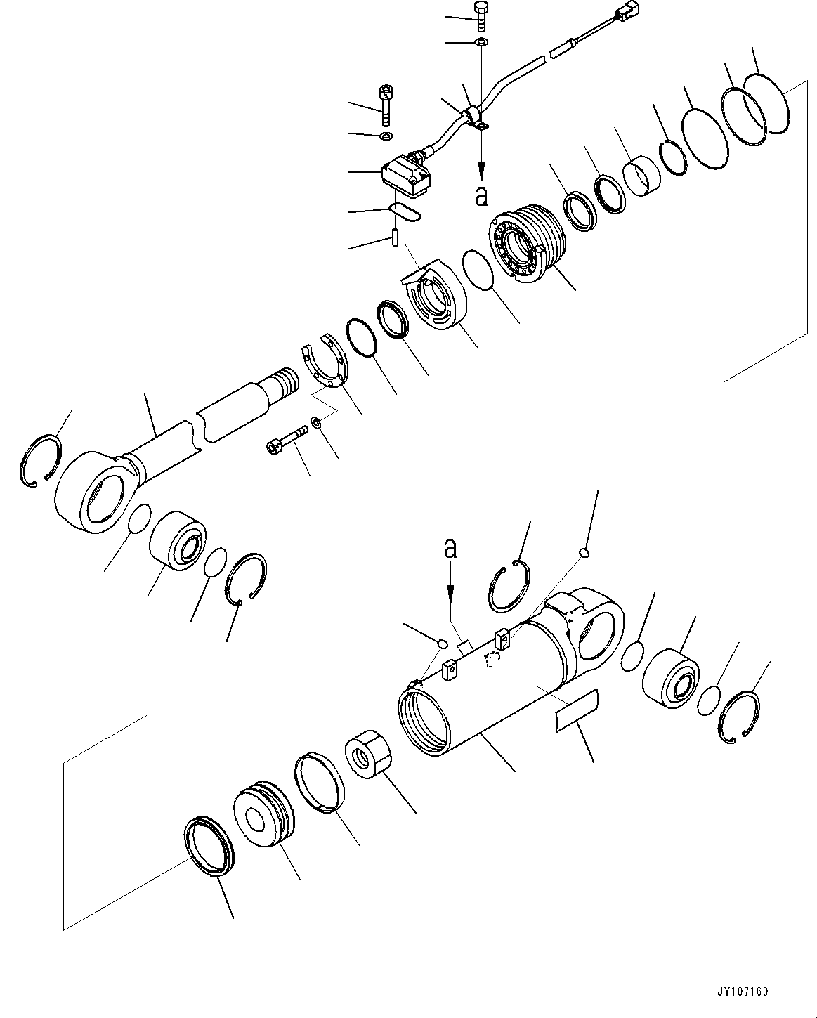 Sensor Assembly, Stroke 707-97-00900 KOMATSU