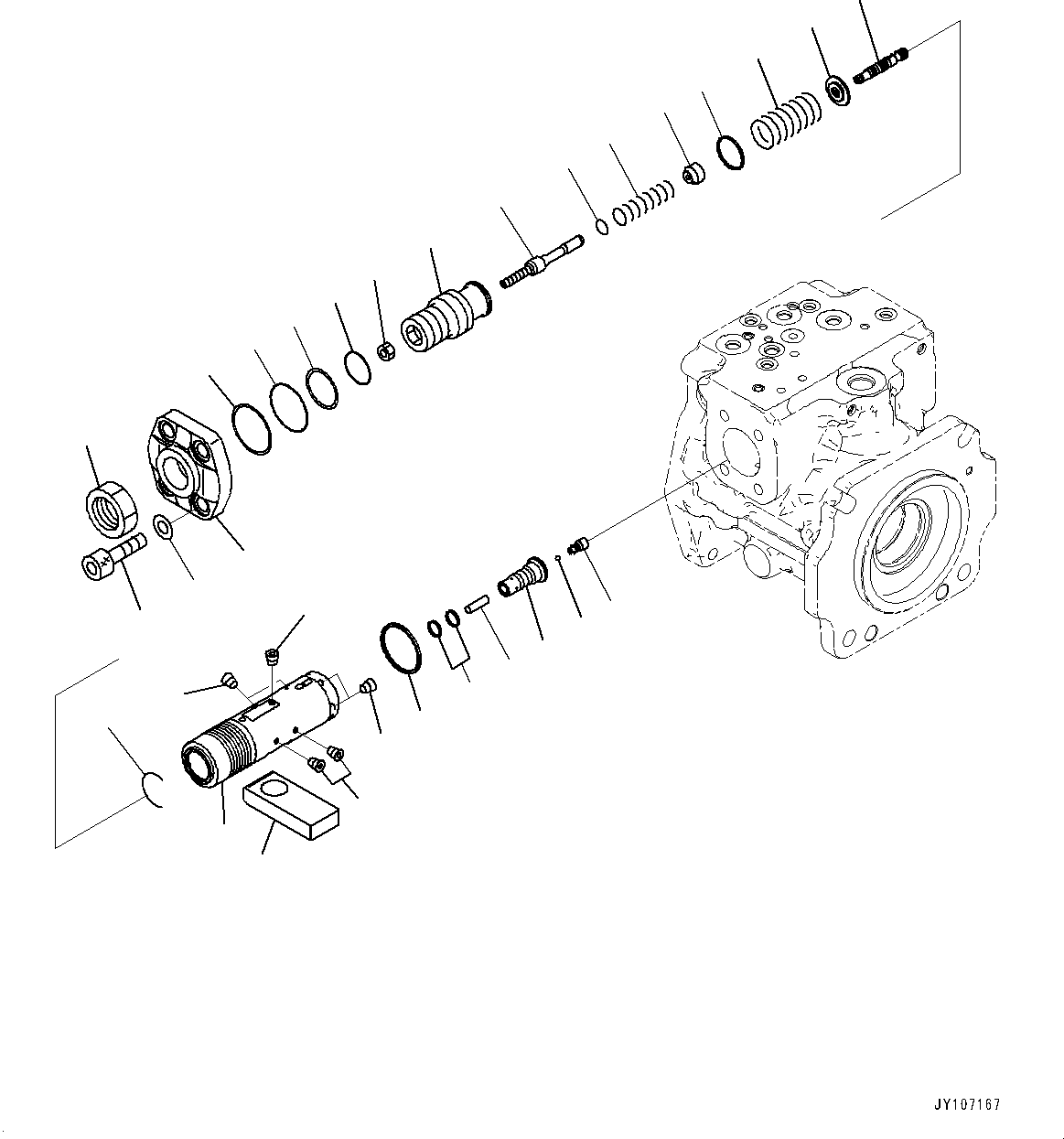 Piston Assembly, Servo (708-1L-24310) KOMATSU