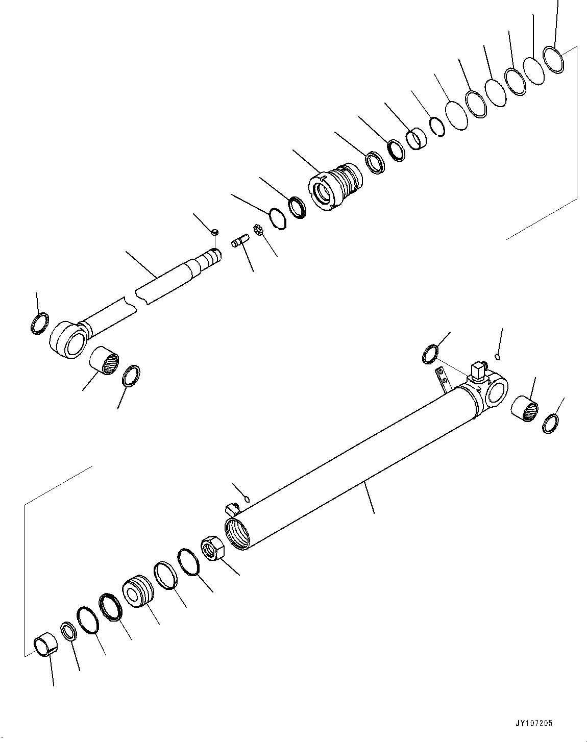 Кольцо износа 707-39-95150 KOMATSU