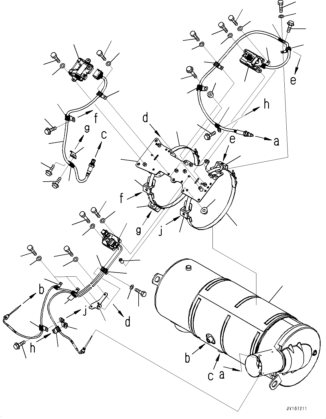 SCR Assembly 6545-01-0150 KOMATSU