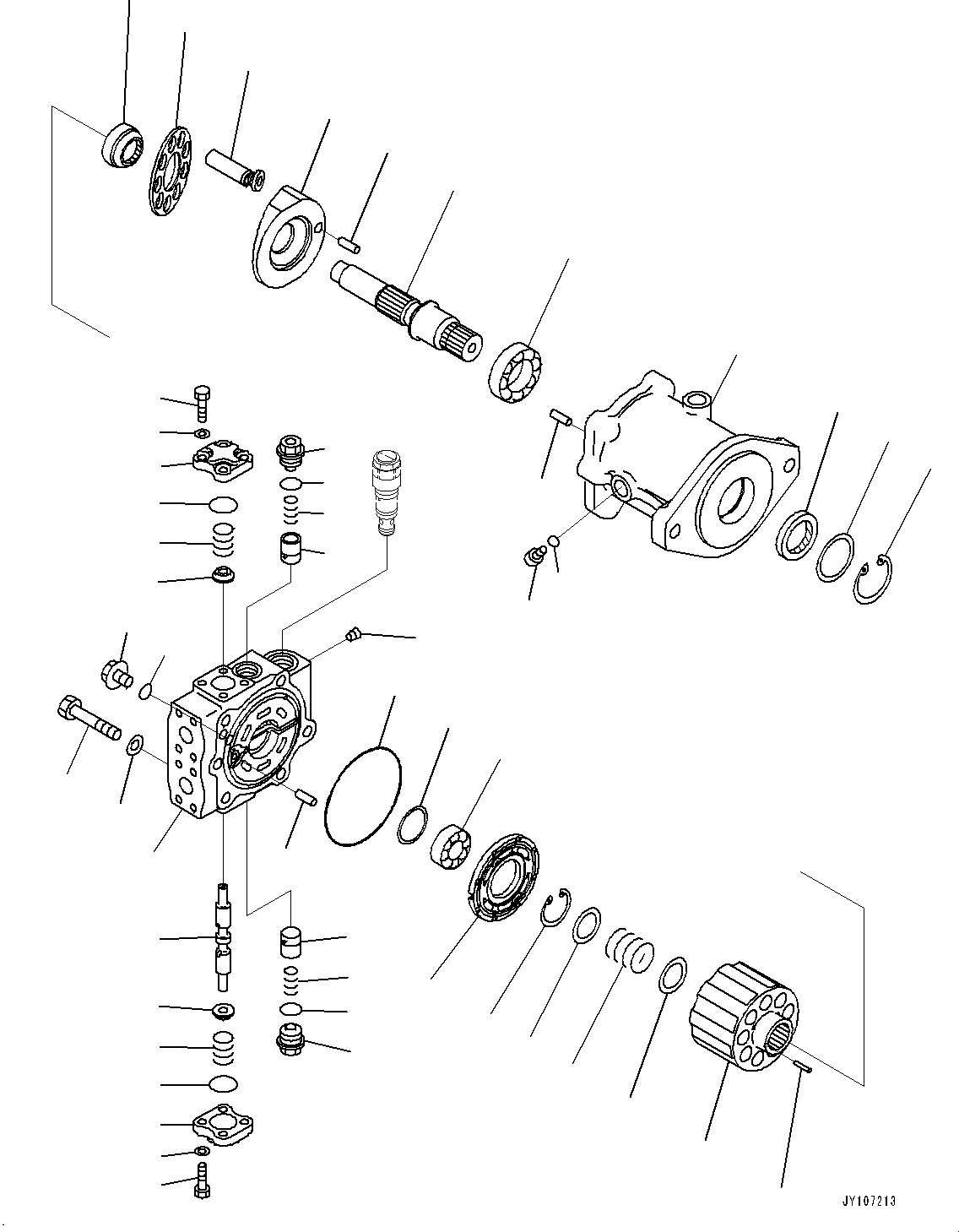 Cover Assembly, End (708-7H-04110) KOMATSU