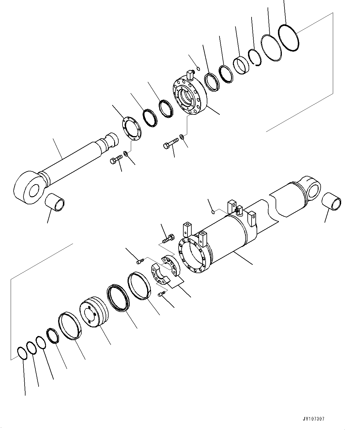 Поршень в сборе 707-91-01630 KOMATSU