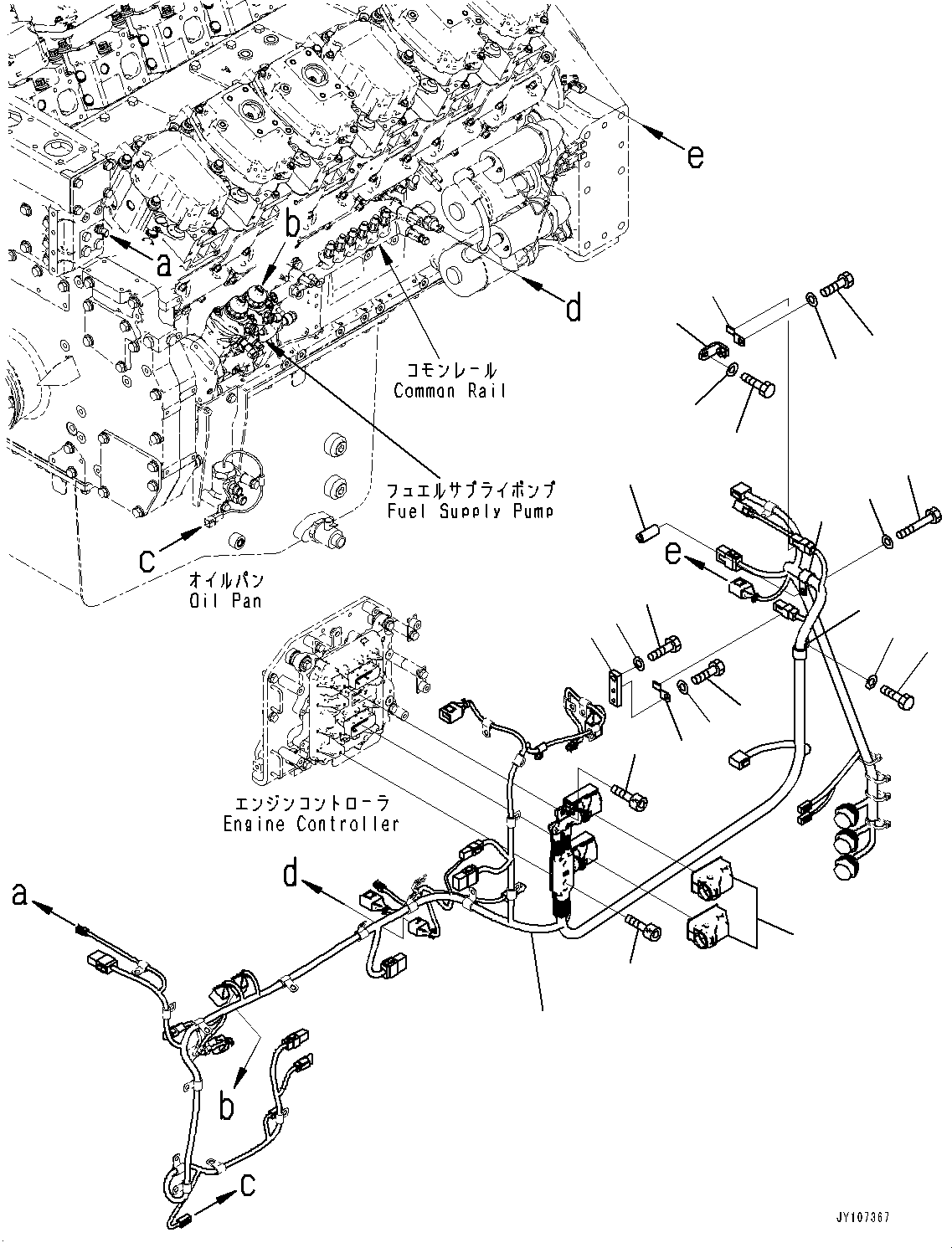 Жгут проводов 6266-82-8760 KOMATSU