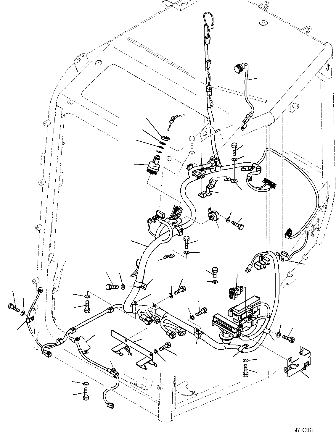Жгут проводов 2A1-06-55110 KOMATSU