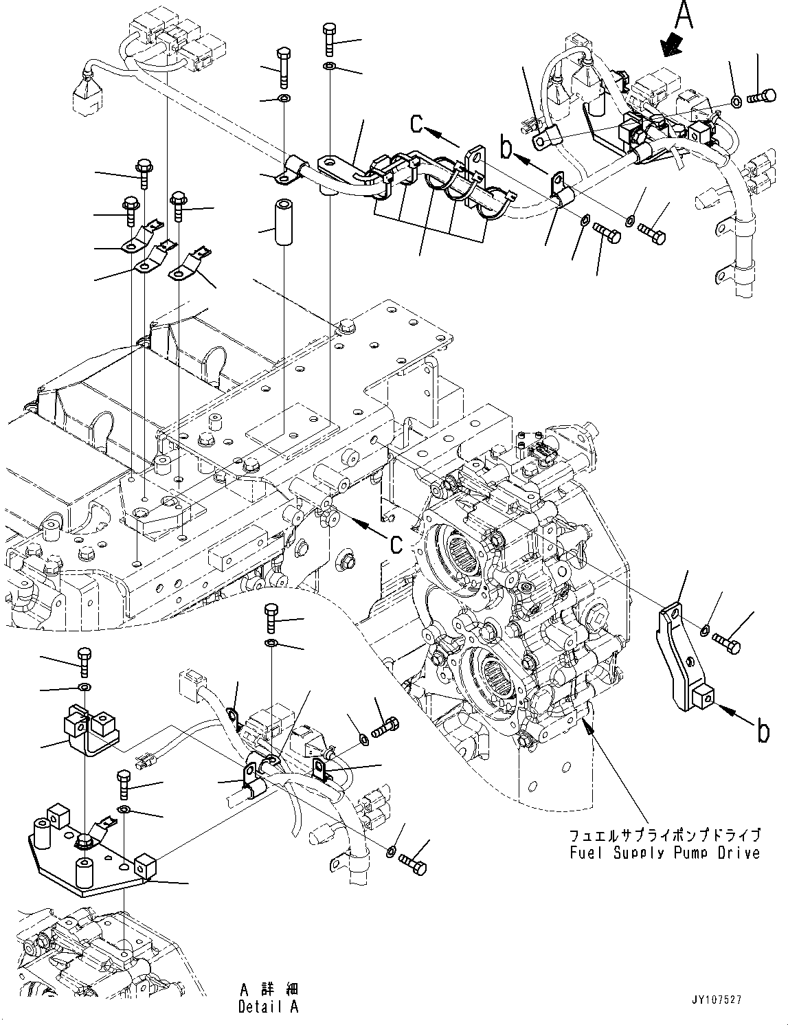 Кронштейн в сборе 6246-82-5530 KOMATSU