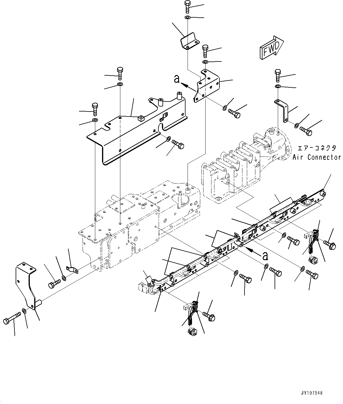 Распорка 6246-22-7880 KOMATSU
