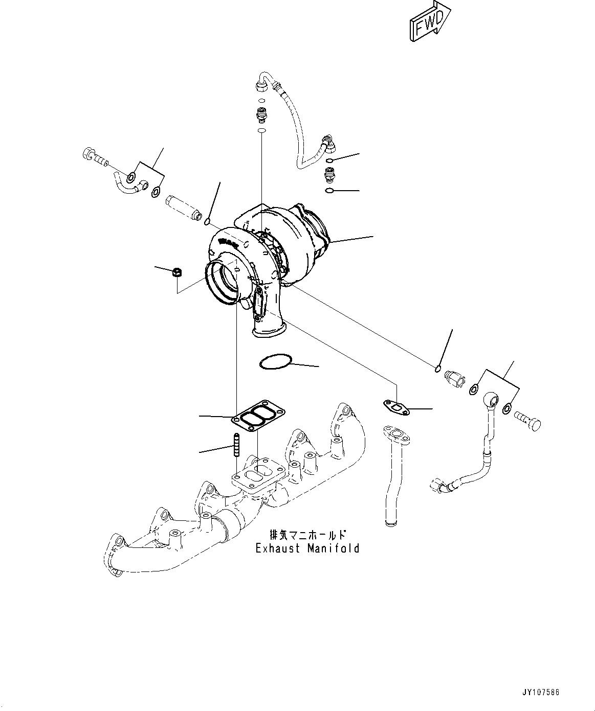 Turbocharger Kit 6745-81-8720 KOMATSU