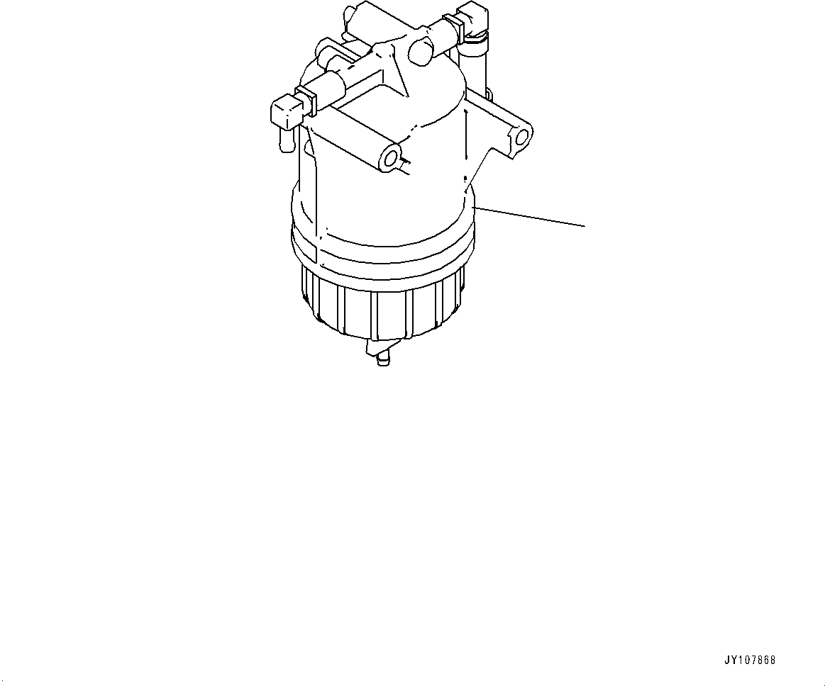 Fuel Prefilter YM129C21-55700 KOMATSU