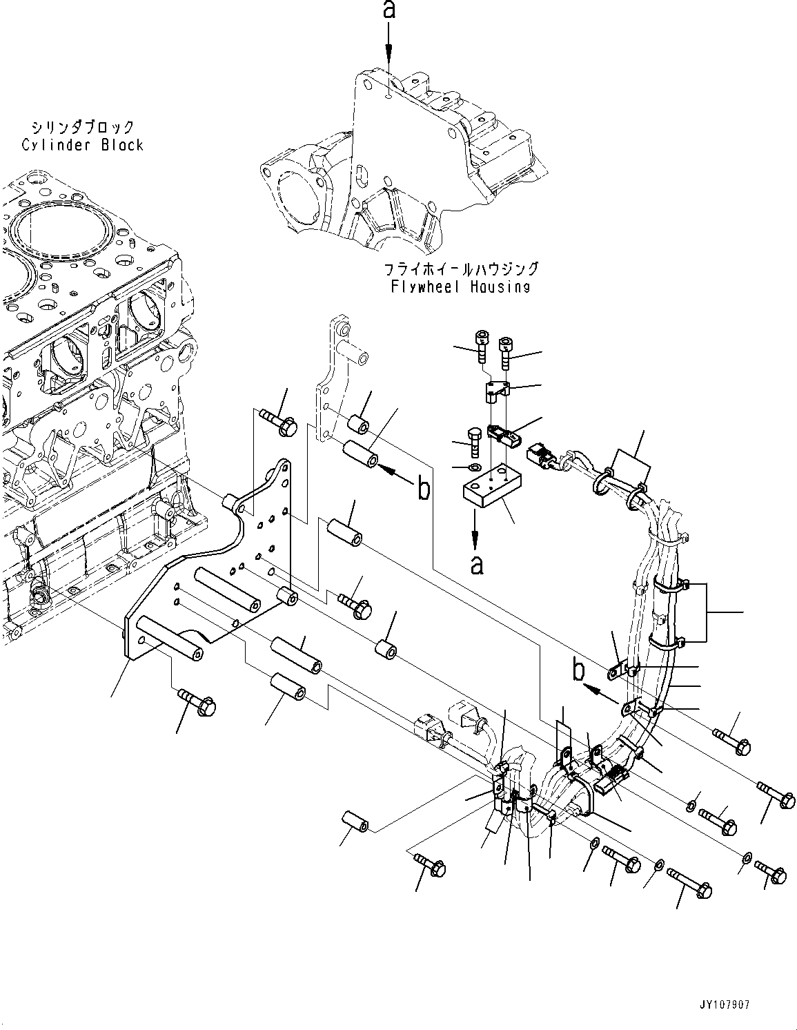 Жгут проводов 6261-81-5881 KOMATSU