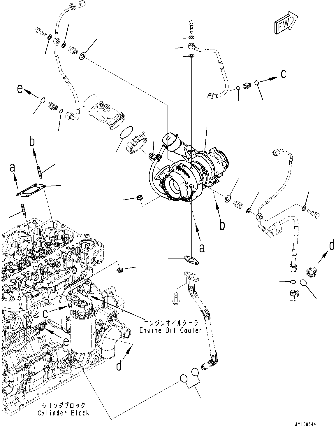 Turbocharger Kit 6757-81-8290 KOMATSU