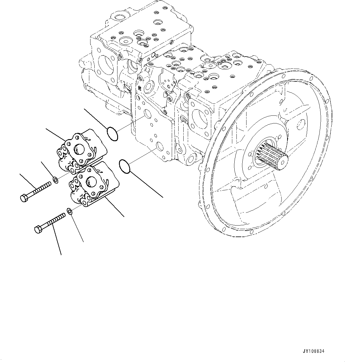 Блок (708-2L-29610) KOMATSU