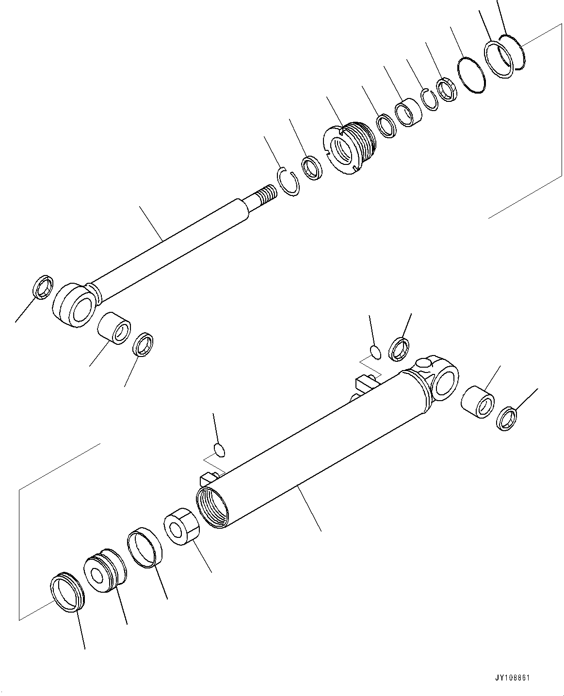 Головка цилиндра 707-29-80A60 KOMATSU