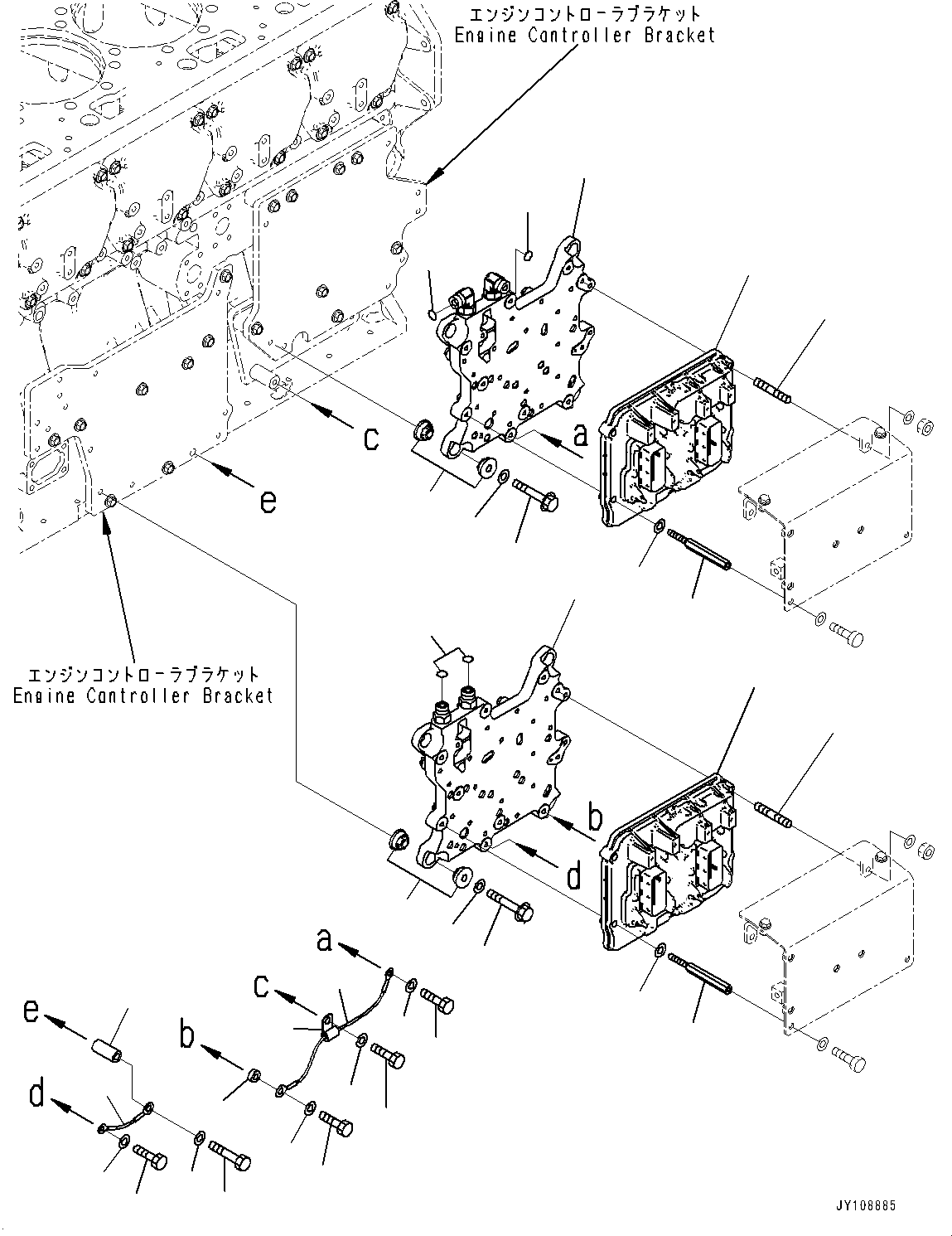 Охладитель в сборе 6246-82-7200 KOMATSU