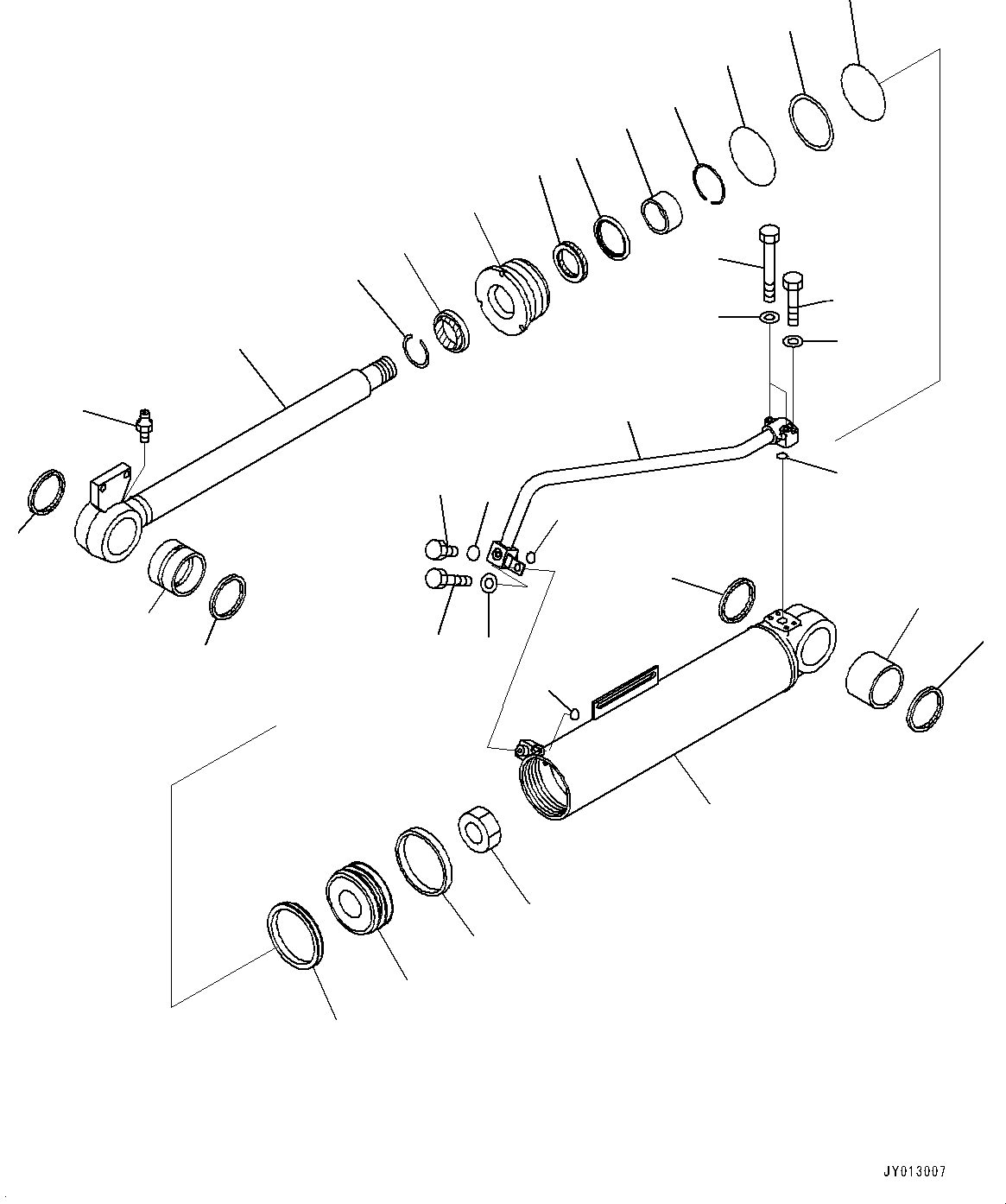 Cylinder G. 707-00-XU581 KOMATSU