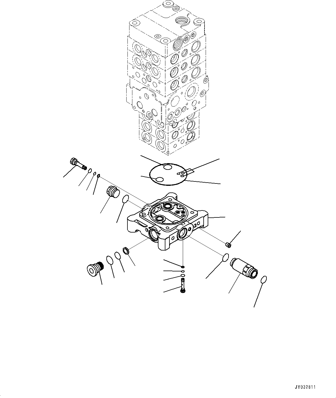 Группа корпуса 723-26-04400 KOMATSU