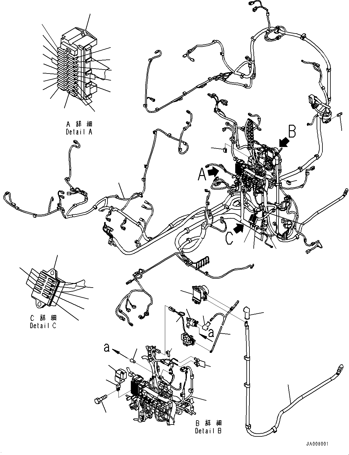 Жгут проводов 206-06-35120 KOMATSU