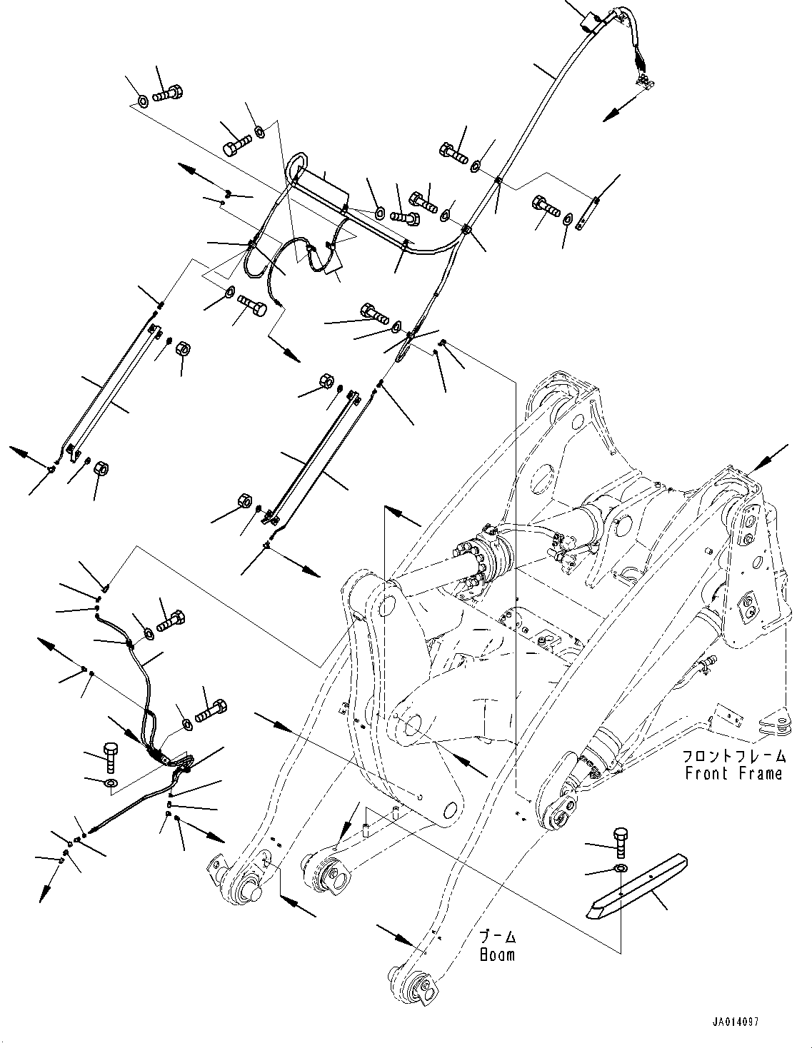 Tube Kit (419-S95-5681) KOMATSU