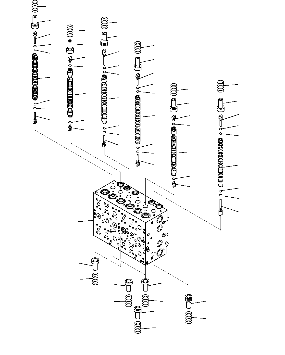 Клапан управления в сборе 723-48-29601 KOMATSU