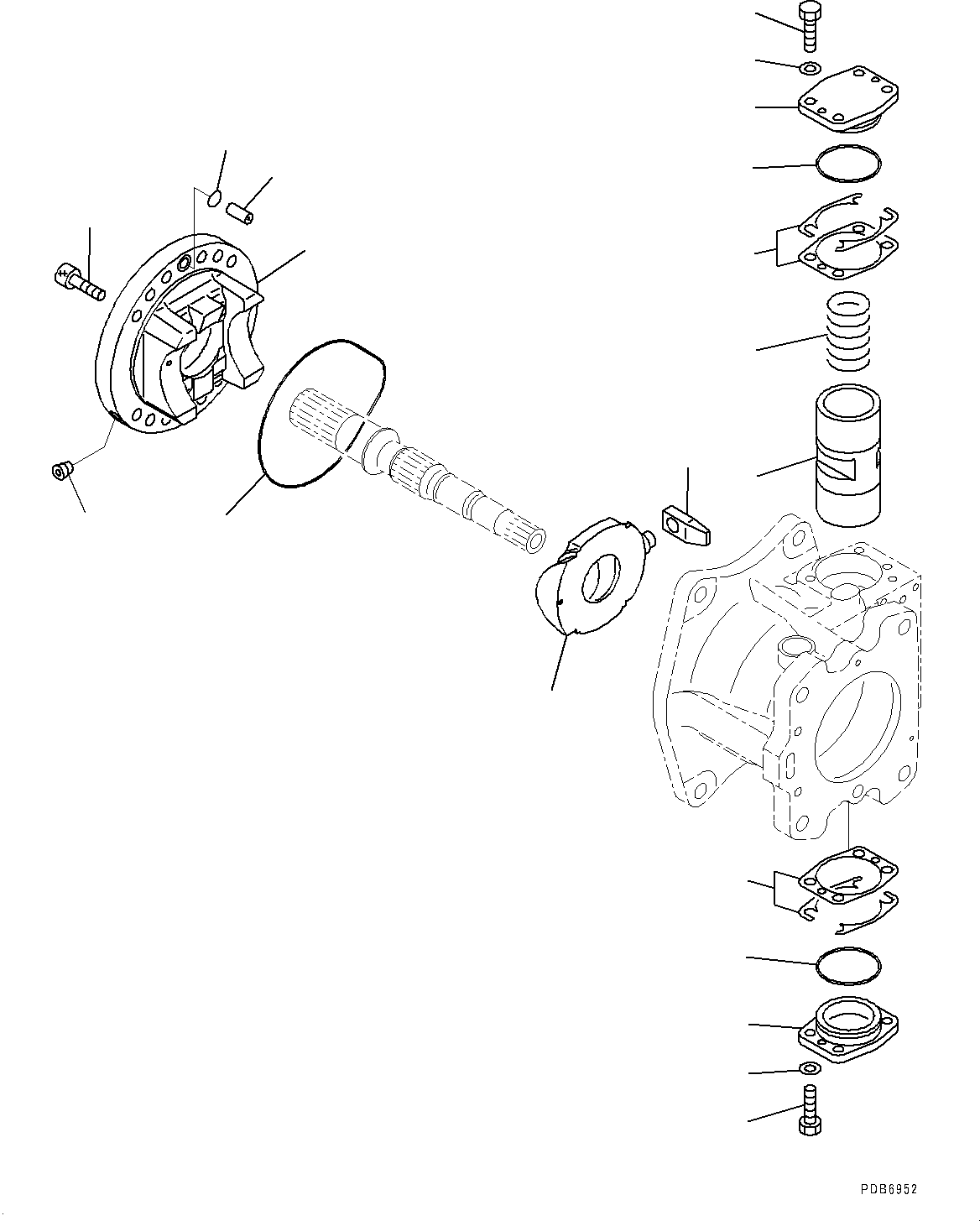 Cradle Subassembly,Front 708-2L-04840 KOMATSU