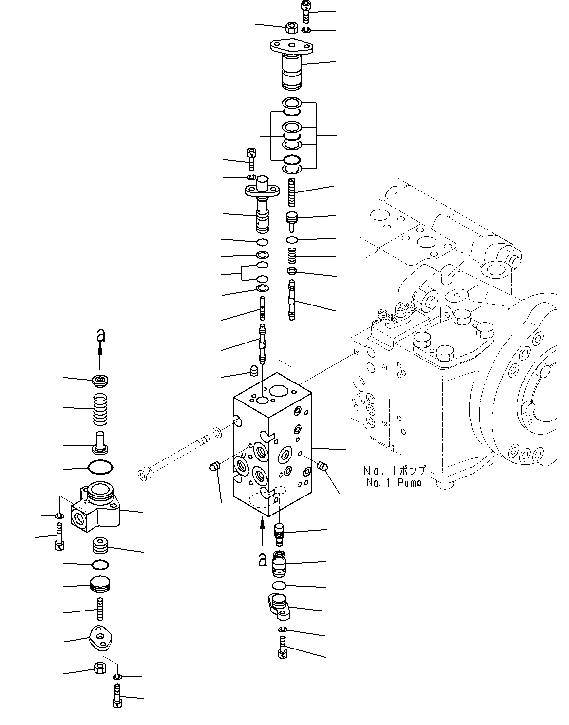 Корпус в сборе 708-23-00441 KOMATSU