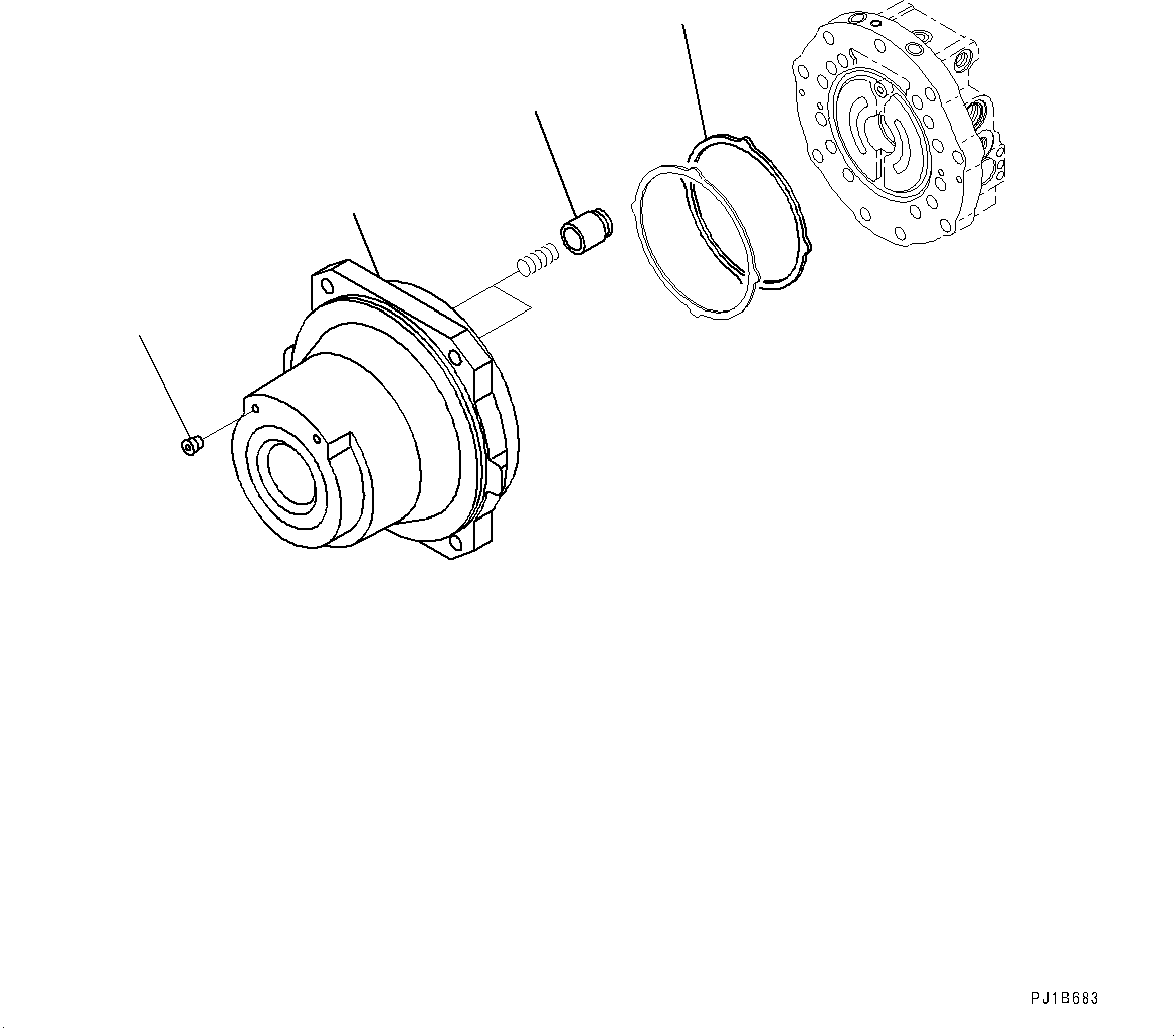 Пробка KB97171-08251 KOMATSU
