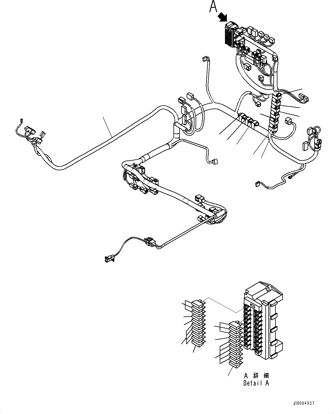 Жгут проводов 21M-06-31822 KOMATSU